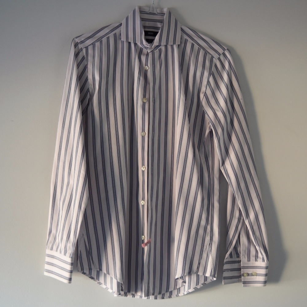 HUGO BOSS Stripped Slim Fit Shirt